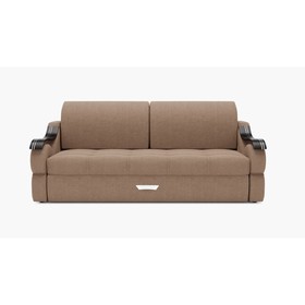 Прямой диван «Дубай 2», механизм выкатной, ППУ, велюр, цвет галакси лайт 023