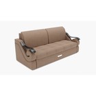 Диван прямой «Дубай 2», механизм выкатной, ППУ, велюр, цвет галакси лайт 023  (артикул 9799070)  большой выбор товаров оптом и в розницу по низким ценам с доставкой