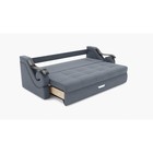 Диван прямой «Дубай 2», механизм выкатной, ППУ, велюр, цвет галакси лайт 026  (артикул 9799071)  большой выбор товаров оптом и в розницу по низким ценам с доставкой