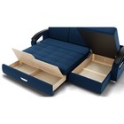 Диван угловой «Дубай 1», механизм выкатной, угол правый, ППУ, велюр, цвет галакси лайт 014 - Фото 4