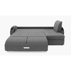 Диван угловой «Дубай 1», механизм выкатной, угол правый, ППУ, велюр, цвет галакси лайт 021 - Фото 5