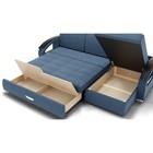 Диван угловой «Дубай 1», механизм выкатной, угол правый, ППУ, велюр, цвет галакси лайт 022 - Фото 4