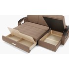 Диван угловой «Дубай 1», механизм выкатной, угол правый, ППУ, велюр, цвет галакси лайт 023 - Фото 4