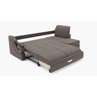 Диван угловой «Дубай 2», механизм выкатной, угол правый, ППУ, велюр, цвет галакси лайт 005  (артикул 9799081)  большой выбор товаров оптом и в розницу по низким ценам с доставкой