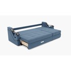 Диван угловой «Дубай 2», механизм выкатной, угол правый, ППУ, велюр, цвет галакси лайт 022  (артикул 9799085)  большой выбор товаров оптом и в розницу по низким ценам с доставкой