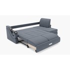 Диван угловой «Дубай 2», механизм выкатной, угол правый, ППУ, велюр, цвет галакси лайт 026  (артикул 9799087)  большой выбор товаров оптом и в розницу по низким ценам с доставкой