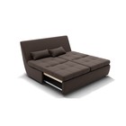 Прямой диван «Калифорния 1», механизм пума, ППУ, велюр, цвет галакси лайт 004 - Фото 2