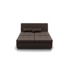 Прямой диван «Калифорния 1», механизм пума, ППУ, велюр, цвет галакси лайт 004 - Фото 3