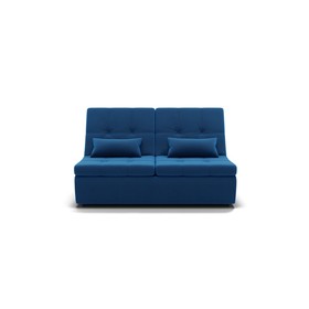Прямой диван «Калифорния 1», механизм пума, ППУ, велюр, цвет галакси лайт 014