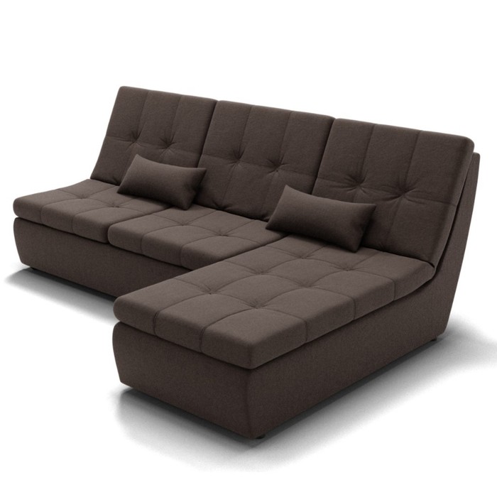 Диван угловой «Калифорния 2», механизм пума, универсальный, ППУ, велюр, цвет галакси лайт 004 - Фото 1