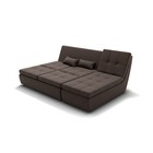 Угловой диван «Калифорния 2», механизм пума, универсальный, ППУ, велюр, галакси лайт 004 - Фото 3