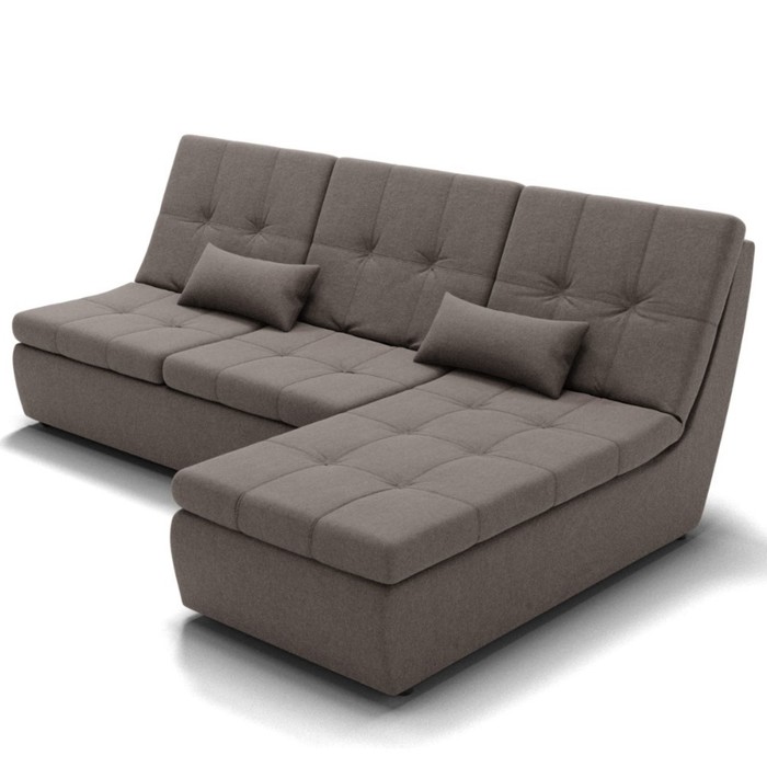 Диван угловой «Калифорния 2», механизм пума, универсальный, ППУ, велюр, цвет галакси лайт 005 - Фото 1