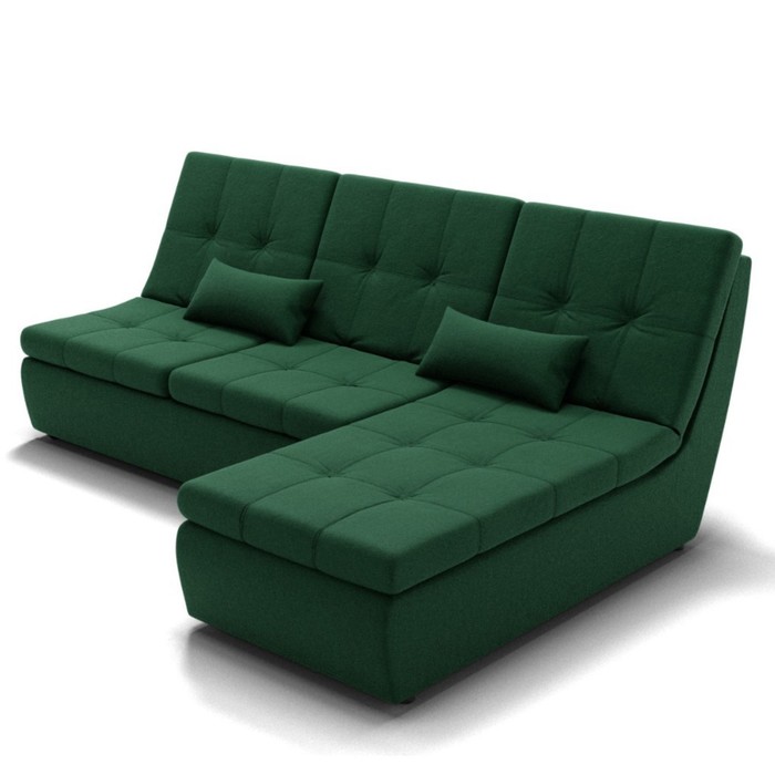 Диван угловой «Калифорния 2», механизм пума, универсальный, ППУ, велюр, цвет галакси лайт 010 - Фото 1