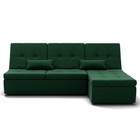 Диван угловой «Калифорния 2», механизм пума, универсальный, ППУ, велюр, цвет галакси лайт 010 - Фото 2