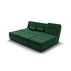 Угловой диван «Калифорния 2», механизм пума, универсальный, ППУ, велюр, галакси лайт 010 - Фото 3