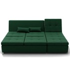 Диван угловой «Калифорния 2», механизм пума, универсальный, ППУ, велюр, цвет галакси лайт 010 - Фото 5