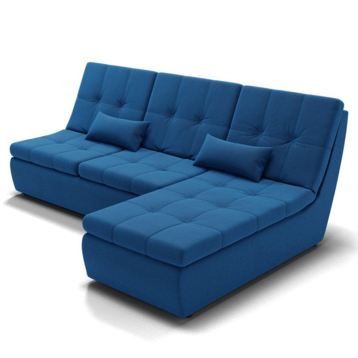 Диван угловой «Калифорния 2», механизм пума, универсальный, ППУ, велюр, цвет галакси лайт 014 - Фото 1