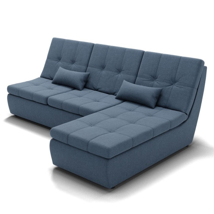 Диван угловой «Калифорния 2», механизм пума, универсальный, ППУ, велюр, цвет галакси лайт 022 - Фото 1