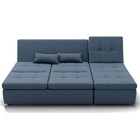 Диван угловой «Калифорния 2», механизм пума, универсальный, ППУ, велюр, цвет галакси лайт 022 - Фото 5