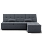 Диван угловой «Калифорния 2», механизм пума, универсальный, ППУ, велюр, цвет галакси лайт 026 - Фото 2