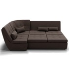 Диван угловой «Калифорния 3», механизм пума, универсальный, ППУ, велюр, цвет галакси лайт 004 - Фото 6