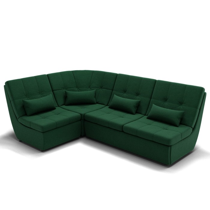 Диван угловой «Калифорния 3», механизм пума, универсальный, ППУ, велюр, цвет галакси лайт 010 - Фото 1