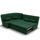 Диван угловой «Калифорния 3», механизм пума, универсальный, ППУ, велюр, цвет галакси лайт 010 - Фото 2