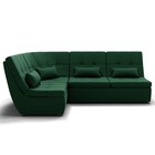 Диван угловой «Калифорния 3», механизм пума, универсальный, ППУ, велюр, цвет галакси лайт 010 - Фото 5