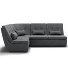 Диван угловой «Калифорния 3», механизм пума, универсальный, ППУ, велюр, цвет галакси лайт 021 - Фото 5