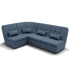 Диван угловой «Калифорния 3», механизм пума, универсальный, ППУ, велюр, цвет галакси лайт 022 - Фото 1