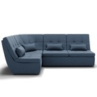 Диван угловой «Калифорния 3», механизм пума, универсальный, ППУ, велюр, цвет галакси лайт 022 - Фото 5