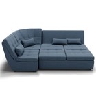 Диван угловой «Калифорния 3», механизм пума, универсальный, ППУ, велюр, цвет галакси лайт 022 - Фото 6