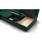 Диван п - образный «Калифорния 4», механизм пума, универсальный, велюр, цвет галакси лайт 010 - Фото 5