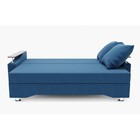 Диван прямой «Квадро 1», механизм еврокнижка, ППУ, велюр, цвет галакси лайт 014  (артикул 9799139)  большой выбор товаров оптом и в розницу по низким ценам с доставкой