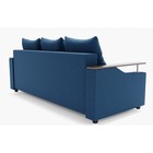 Диван прямой «Квадро 1», механизм еврокнижка, ППУ, велюр, цвет галакси лайт 014  (артикул 9799139)  большой выбор товаров оптом и в розницу по низким ценам с доставкой