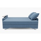 Диван прямой «Квадро 1», механизм еврокнижка, ППУ, велюр, цвет галакси лайт 022  (артикул 9799141)  большой выбор товаров оптом и в розницу по низким ценам с доставкой