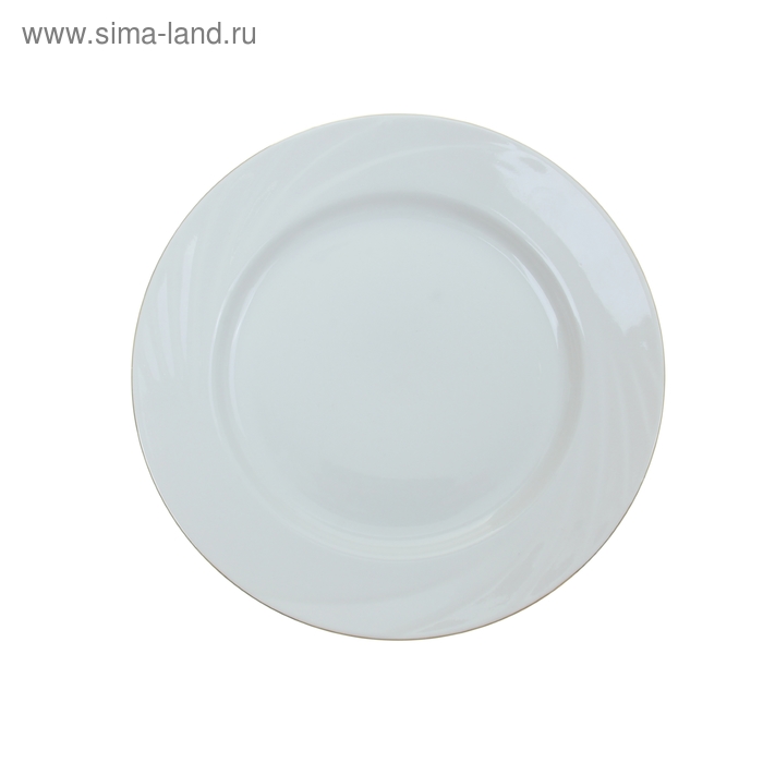 Тарелка мелкая «Голубка», d=24 см, - Фото 1
