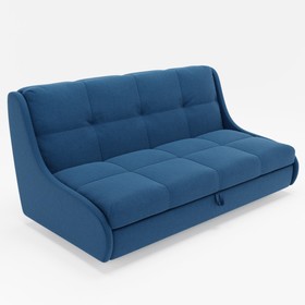 Диван – кровать «Куба 1400», ППУ, механизм аккордеон, велюр, цвет галакси лайт 014  (артикул 9799147)  большой выбор товаров оптом и в розницу по низким ценам с доставкой