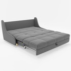 Диван - кровать «Куба 1400», ППУ, механизм аккордеон, велюр, цвет галакси лайт 021 - Фото 3