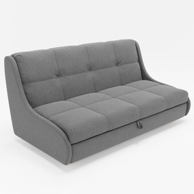 Диван – кровать «Куба 1400», ППУ, механизм аккордеон, велюр, цвет галакси лайт 021  (артикул 9799148)  большой выбор товаров оптом и в розницу по низким ценам с доставкой