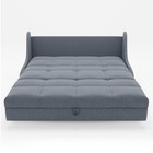 Диван – кровать «Куба 1400», ППУ, механизм аккордеон, велюр, цвет галакси лайт 026 - Фото 5