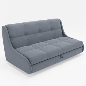 Диван – кровать «Куба 1400», ППУ, механизм аккордеон, велюр, цвет галакси лайт 026  (артикул 9799151)  большой выбор товаров оптом и в розницу по низким ценам с доставкой