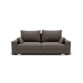 Прямой диван «Мартин 1», механизм пантограф, велюр, цвет галакси лайт 005