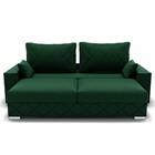 Диван прямой «Мартин 1», механизм пантограф, велюр, цвет галакси лайт 010  (артикул 9799154)  большой выбор товаров оптом и в розницу по низким ценам с доставкой