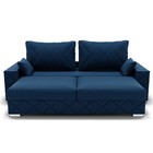 Диван прямой «Мартин 1», механизм пантограф, велюр, цвет галакси лайт 014  (артикул 9799155)  большой выбор товаров оптом и в розницу по низким ценам с доставкой