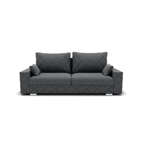 Прямой диван «Мартин 1», механизм пантограф, велюр, цвет галакси лайт 021