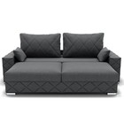 Диван прямой «Мартин 1», механизм пантограф, велюр, цвет галакси лайт 021  (артикул 9799156)  большой выбор товаров оптом и в розницу по низким ценам с доставкой