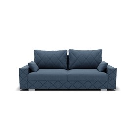 Прямой диван «Мартин 1», механизм пантограф, велюр, цвет галакси лайт 022