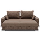 Диван прямой «Мартин 1», механизм пантограф, велюр, цвет галакси лайт 023  (артикул 9799158)  большой выбор товаров оптом и в розницу по низким ценам с доставкой