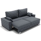 Диван прямой «Мартин 1», механизм пантограф, велюр, цвет галакси лайт 026  (артикул 9799159)  большой выбор товаров оптом и в розницу по низким ценам с доставкой